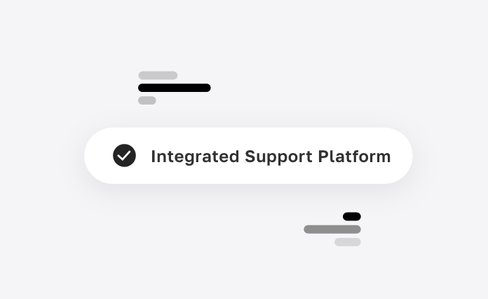 Plateforme de support